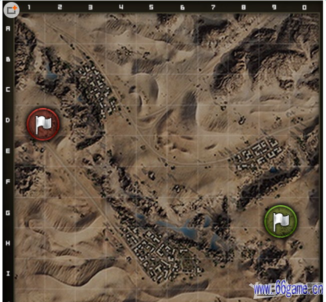 《坦克世界》荒漠小镇地图玩法详解