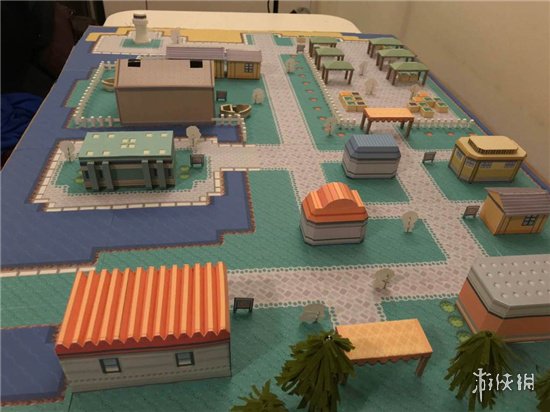网友自制《精灵宝可梦 红宝石/蓝宝石》凯那市纸模型，是丰缘地区南部的一个大城市。它是精灵宝可梦世界第九大的城市。
