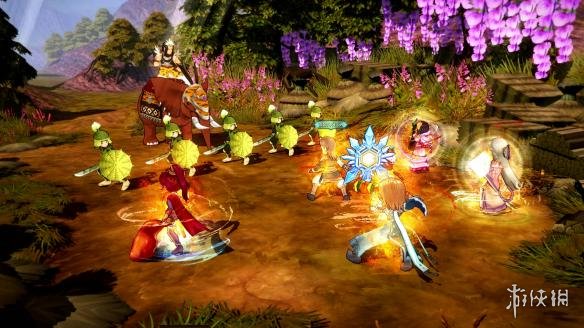 宇峻奥汀旗下经典RPG游戏《幻想三国志5》官方公开了两段演示视频，为我们展示了“严朔”和“夜穹音”两名角色的战斗画面。