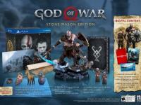 《战神4（God of War）》今日正式发售了,IGN也带来了本作售价最高的石匠版开箱，一起来看看这1000大洋的东东里都有什么？