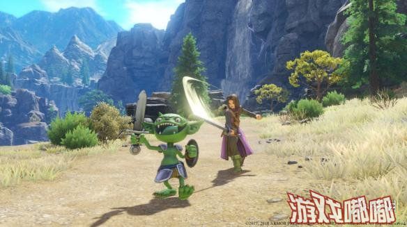 今天，《勇者斗恶龙11（Dragon Quest XI）》官推公布了游戏的全新截图，从图片来看，游戏画面清新明亮，很是赏心悦目，一起来感受一下吧。