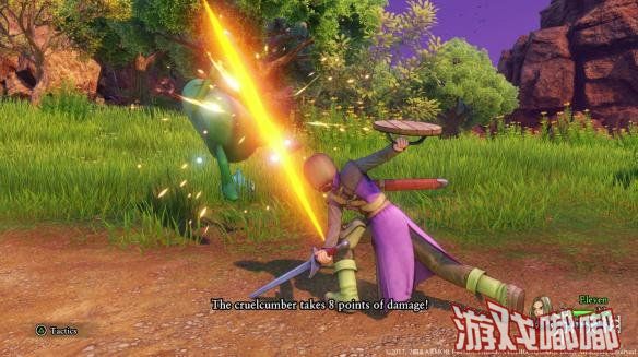 今天，《勇者斗恶龙11（Dragon Quest XI）》官推公布了游戏的全新截图，从图片来看，游戏画面清新明亮，很是赏心悦目，一起来感受一下吧。