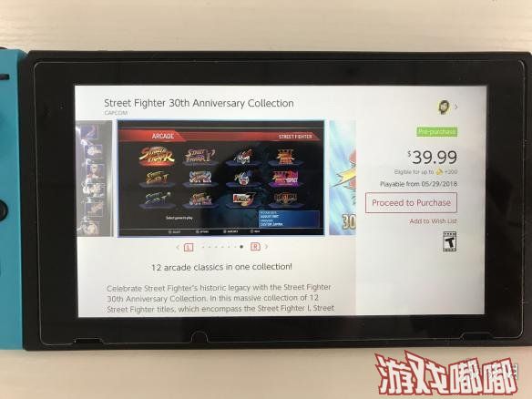 卡普空《街头霸王30周年纪念合集（Street Fighter 30th Anniversary Collection）》很快就要上市，而今天小编发现卡普空在游戏的Switch和Steam商店界面上使用的截图都是来自PS4版的，这是要搞事情不成？
