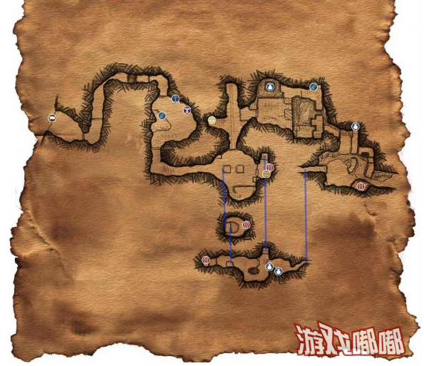 《战神4》蓝苏尔矿区地图详解_蓝苏尔矿区全宝箱全收集图解