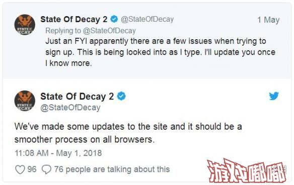 期待《腐烂国度2(State of Decay 2)》的同学，好消息来啦！开发商昨日宣布，《腐烂国度2》的技术beta测试现已上线，一起来看看吧！