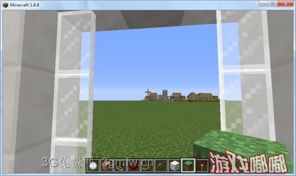 我的世界自动门制作方法 我的世界1 8自动门怎么做 Minecraft1 8自动门制作方法 游戏嘟嘟