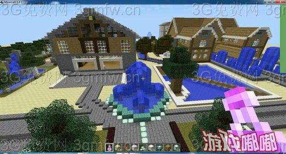 我的世界别墅设计图 我的世界中型别墅怎么做 Minecraft中型别墅设计图教程 游戏嘟嘟