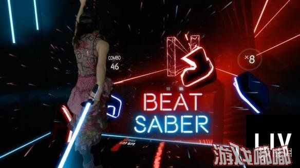 VR音游《节奏光剑（Beat Saber）》在登陆市场不够一个月的时间里就卖出了10万份，在同一时间段内超过了《辐射4 VR》的销量，有趣才是王道？