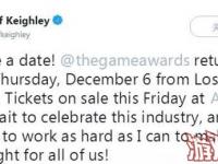 有着游戏界奥斯卡之称的TGA确认将在2018年12月6日举行，地点为美国加州洛杉矶微软剧院。