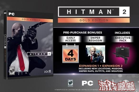 华纳发行、IOI打造的全新正统续作《杀手2（Hitman 2）》正式上架Steam平台，本作的PC配置需求和预购奖励也一同公开。