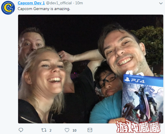 今天，在索尼E3 2018发布会期间，德国Capcom员工晒出了《鬼泣5（Devil May Cry V）》PS4实体版，一起来了解一下吧！