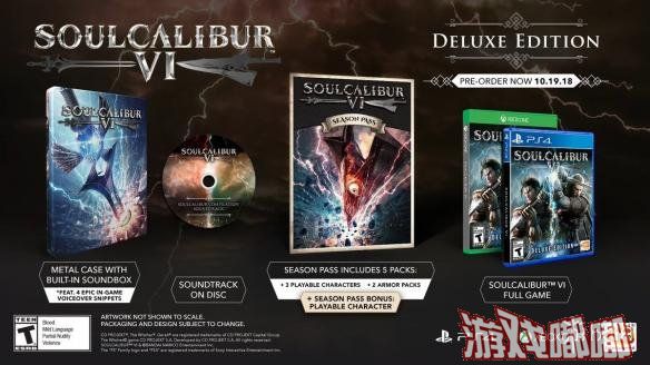 今天，《灵魂能力6（Soul Calibur VI）》公布将于2018年10月19日正式登陆PS4/XB1/PC平台，一起来欣赏一下最新的预告片吧！