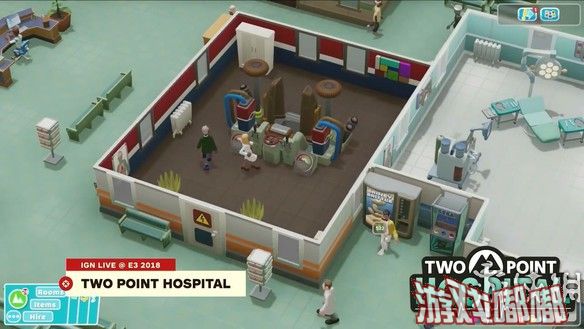 《双点医院》由Two Point工作室制作，开发团队中有不少牛蛙和狮头工作室的前成员。游戏将在今年晚些时候发售，支持简体中文。