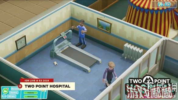 《双点医院》由Two Point工作室制作，开发团队中有不少牛蛙和狮头工作室的前成员。游戏将在今年晚些时候发售，支持简体中文。