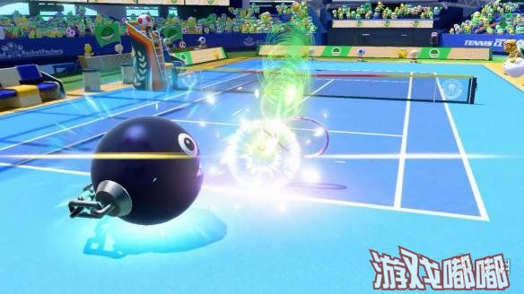 任天堂今日公布Nintendo Switch独占游戏《马里奥网球Aces（Mario Tennis Aces）》新追加可操作角色“诺库龟”与“鱿鱼”。