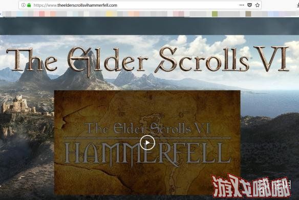 在《上古卷轴6（The Elder Scrolls VI）》公布之后，目前已经有国外玩家制作了一个貌似恶搞的游戏官网：《上古卷轴6：落锤》