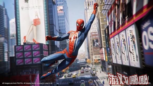 PS4《漫威蜘蛛侠(Marvels Spider-Man)》在今年的E3上放出了试玩演示，我们从中看到了游戏中纽约城市的地图大小，看起来《漫威蜘蛛侠》中的纽约城市将会非常巨大，一起来看看吧！