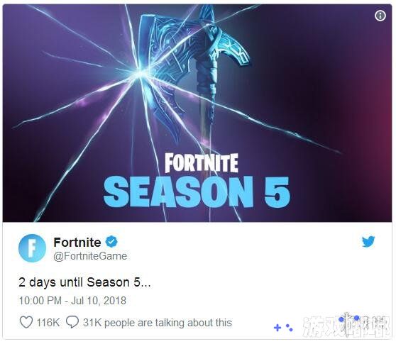 《堡垒之夜(Fortnite)》第五季就快要来了，《堡垒之夜》的官方推特昨日发布了一张神秘的图片，暗示了第五季的游戏内容，一起来看看吧！