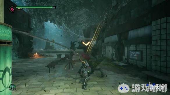 IGN今天放出了一段时长为11分钟的《暗黑血统3(Darksiders III)》试玩影像，展示了游戏的精彩战斗，让我们一起来看看吧！