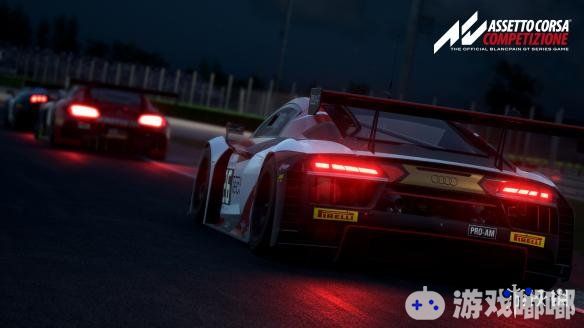 505 Games今日通过《神力科莎》官推分享了一批《神力科莎：竞技版（Assetto Corsa Competizione）》的4K游戏壁纸，兰博基尼、奥迪R8等赛车悉数登场。