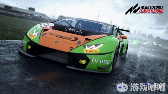 505 Games今日通过《神力科莎》官推分享了一批《神力科莎：竞技版（Assetto Corsa Competizione）》的4K游戏壁纸，兰博基尼、奥迪R8等赛车悉数登场。