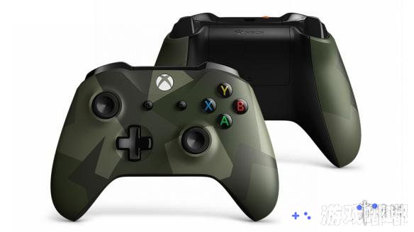 今日，小编在Xbox官方Twitter发现了一台《死侍2》主题的Xbox One X主机，顶部印有巨大的“贱贱比心图”，还有贱贱主题手柄。