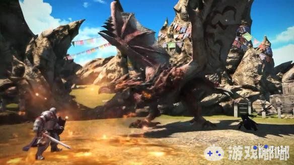 官方公开了《最终幻想14》联动《怪物猎人世界》的最新的宣传视频，两个国民级IP究竟能碰撞出怎样的火花呢？