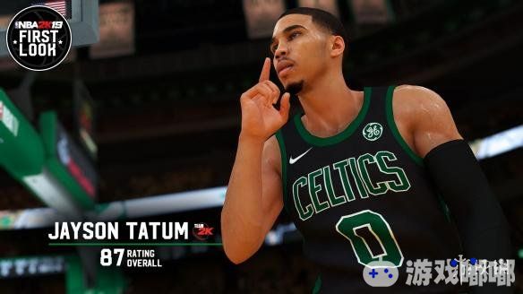 今天《NBA 2K19》官方又公布了新截图，这次是来自凯尔特人队的杰森·塔图姆，他的能力值是87，截图中的塔图姆看上去非常自信，一起来感受一下。