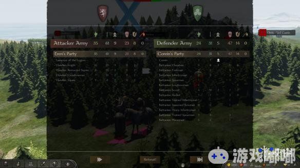 近日，《骑马与砍杀2（Mount and Blade II: Bannerlord）》官方公布了最新的开发日志，展示了新作在战斗报告系统方面所做出的改进。新系统将以更加清晰的方式展示玩家在对战中的战绩与损耗。