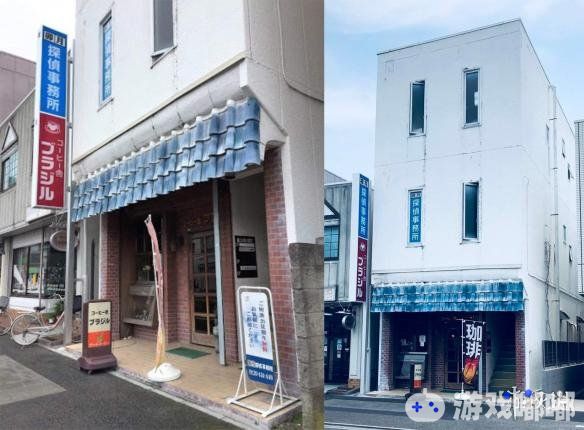 近日，有网友在日本发现一栋《名侦探柯南》里的毛利侦探事务所，现实版的建筑比较窄，建筑的功能布局与漫画中是完全一样的。