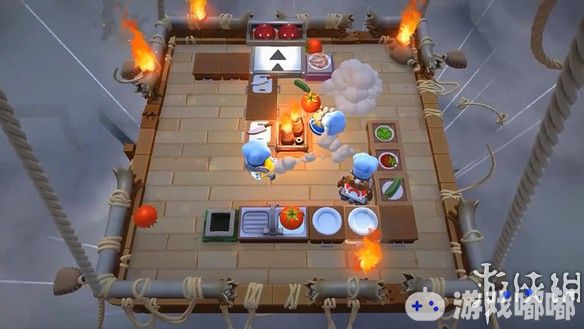 《煮糊了2》今日公布了实机预告，玩家在游戏中可以上天入地下海，来一场全新的环球之旅，