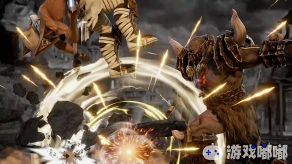 万代南梦宫今日为玩家们带来《灵魂能力6（Soul Calibur VI）》新参战的角色相关情报。一位是以所罗门72柱魔神中排第29位的魔神为原型的恐怖执行人“亚斯塔禄”，另一位则是武术世家之女“成美娜”。此外官方还推出了两人的宣传视频。