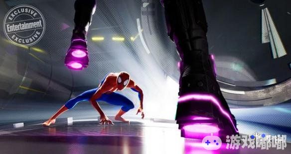 今天，动画电影《蜘蛛侠：平行宇宙》公布了全新的剧照，蜘蛛侠摆出战斗姿势，有神秘角色正在向他进攻，一起来看看吧！