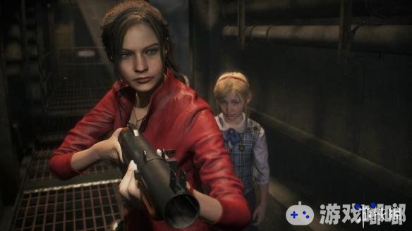 卡普空曝光全新《生化危机2：重制版（Resident Evil 2 Remake）》截图，可怜的克莱尔几乎就要被G1捏爆了头。