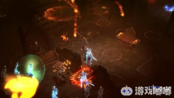 今天，《暗黑破坏神3（Diablo III）》公布了一段长达7分钟的实机演示，画面非常的流畅，并且游戏还支持四人线下同屏联机！