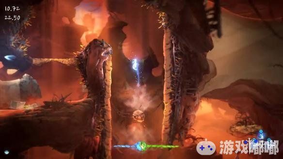 《奥日与鬼火意志》展示新内容：“灵魂试炼”模式，“灵魂试炼”将出现在世界中的各个地方，玩家可以同好友以及其他玩家进行非同步对抗。