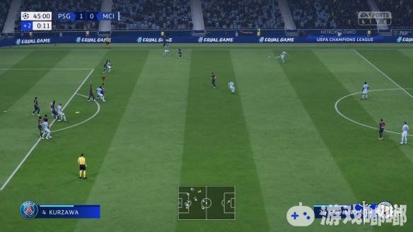 FIFA 19欧冠联赛演示视频,FIFA 19大巴黎VS曼城视频演示,FIFA 19欧冠联赛
