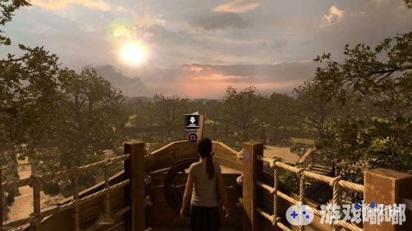 最近一些新的《古墓丽影：暗影（Shadow of the Tomb Raider）》图片泄露了，萌萌的少女劳拉竟能爬到那么高的墙上去，果然身手不凡啊！估计玩家可以游玩劳拉的回忆了！