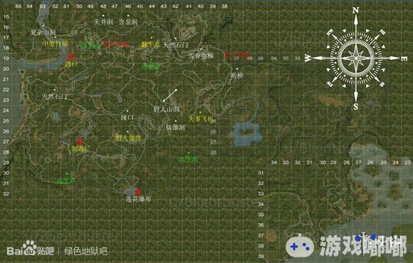 丛林地狱地图地点分享,丛林地狱Green Hell地图全地点详细介绍,丛林地狱地点介绍