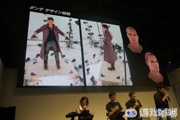 《鬼泣5（Devil May Cry V）》在TGS现场的活动中公开了但丁的设计秘语，另外还展示了但丁新武器的设计稿，以及模特的3D扫描照，一起来看一下。