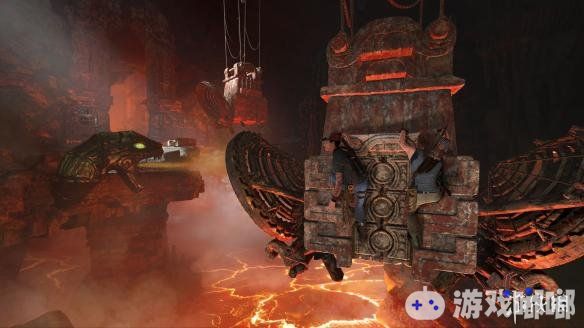 《古墓丽影：暗影（Shadow of the Tomb Raider）》迎来了首个DLC“锻炉”，这次劳拉将探索被岩浆淹没的神像遗迹！