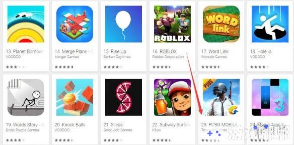近日，《绝地求生》手游版《刺激战场》在谷歌手机商店（Google Play）的下载量已经超过了1亿次。