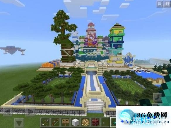 我的世界电脑版 我的世界 Minecraft 豪华城堡设计图及教程 我的世界豪华城堡我的世界豪华城堡 游戏嘟嘟