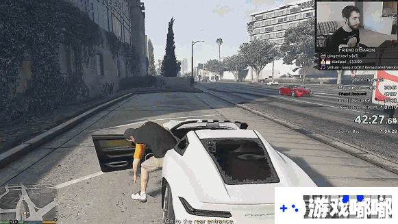 《侠盗猎车手5（Grand Theft Auto V）》单人模式速通时玩家被线上游戏的开挂者杀死，R星随后修复了这一问题。