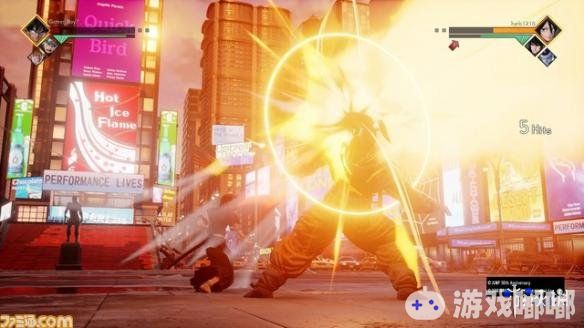 《JUMP大乱斗》于近日完成了β测试。日本著名游戏媒体FAMI通也参加了此次测试，并且对游戏中的战斗系统赞不绝口。