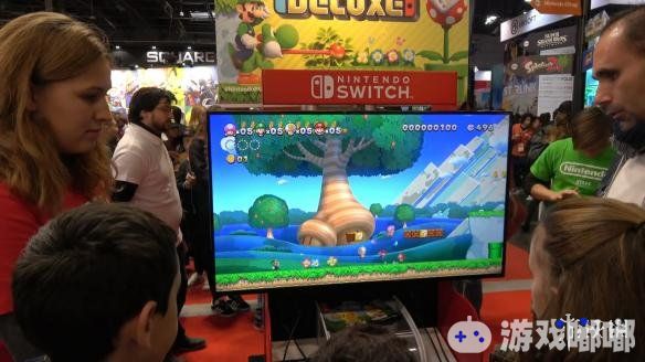 Switch《新超级马里奥兄弟U豪华版（New Super Mario Bros. U DX）》将在2019年1月11日正式登陆Switch平台，官方今天公开了在巴黎游戏周上的游戏试玩影像。一起来看看吧！