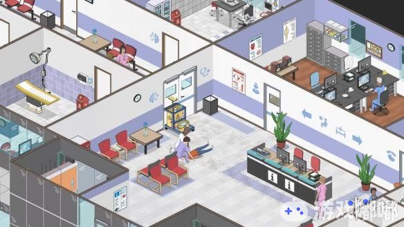 医院建造模拟经营类游戏《医院计划》昨天在Steam平台发售，玩家好评率颇高，一起来看看吧。