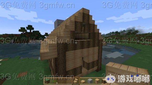 我的世界中文版 我的世界小木屋怎么做 Minecraft小木屋建筑教程 我的世界小木屋我的世界小木屋 游戏嘟嘟