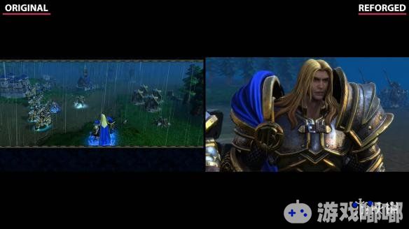 今天，油管的Candyland为大家带来了一段《魔兽争霸3：重制版（Warcraft III: Reforged）》与原版的画面对比视频，一起来看看差别有多大吧！