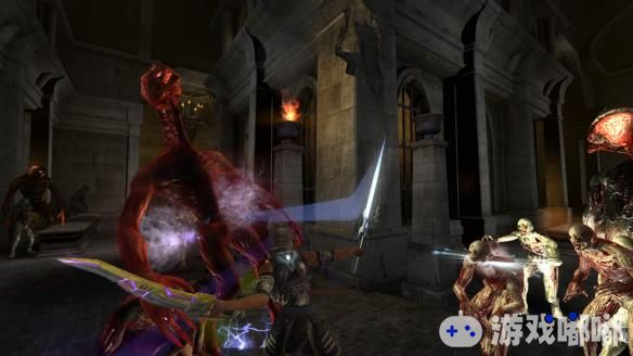 由《暗黑破坏神2》原班人马组成的旗舰工作室开发的新作《暗黑之门伦敦》是一款有着爽快射击玩法的游戏，讲述的是人类与恶魔对抗的故事。